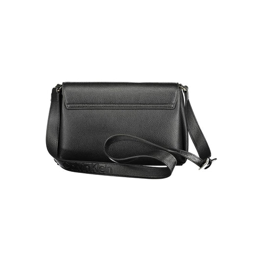 Black Polyester Women Handbag-Calvin Klein-LabelTerrace.com