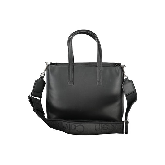 Black Polyester Women Handbag-Calvin Klein-LabelTerrace.com
