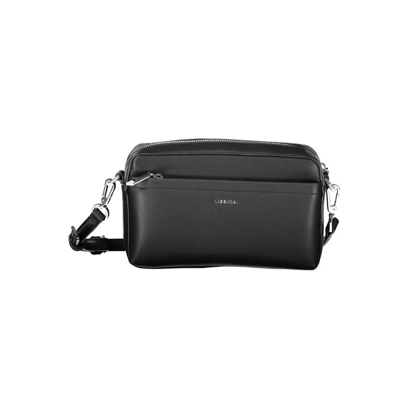 Black Polyester Women Handbag-Calvin Klein-LabelTerrace.com