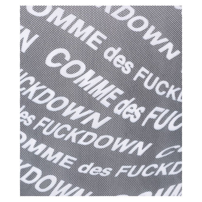 Black Polyester Women T-Shirt-Comme Des Fuckdown-LabelTerrace.com