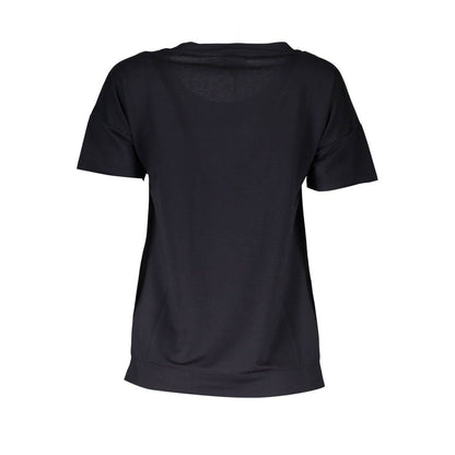 Black Polyester Women Top-Just Cavalli-LabelTerrace.com