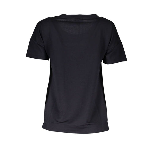 Black Polyester Women Top-Just Cavalli-LabelTerrace.com