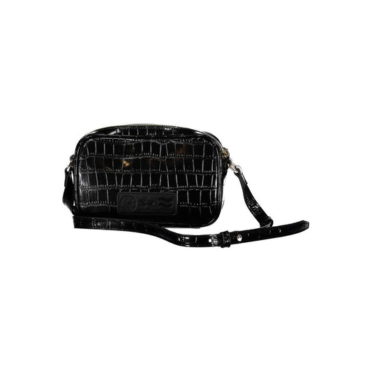 Black Polyethylene Handbag-La Martina-LabelTerrace.com