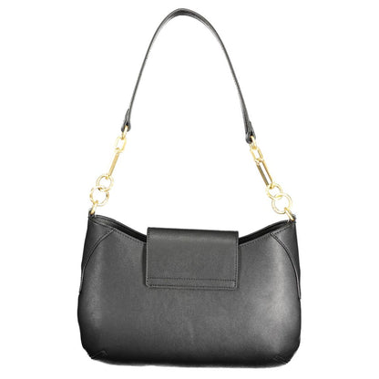 Black Polyethylene Handbag-Mario Valentino-LabelTerrace.com