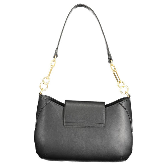Black Polyethylene Handbag-Mario Valentino-LabelTerrace.com