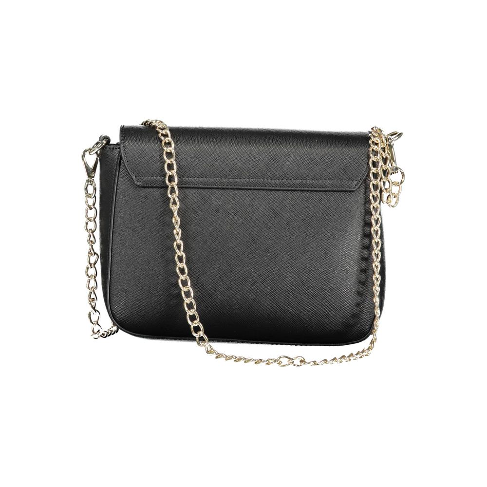 Black Polyethylene Handbag-Mario Valentino-LabelTerrace.com