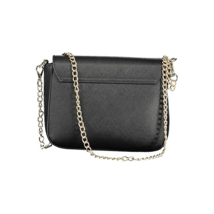 Black Polyethylene Handbag-Mario Valentino-LabelTerrace.com