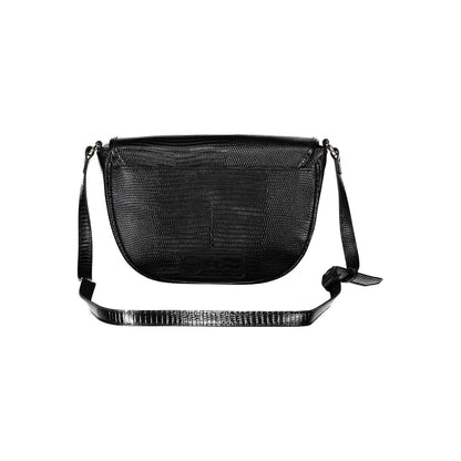 Black Polyethylene Handbag-La Martina-LabelTerrace.com