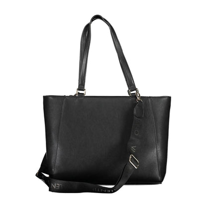 Black Polyethylene Handbag-Mario Valentino-LabelTerrace.com