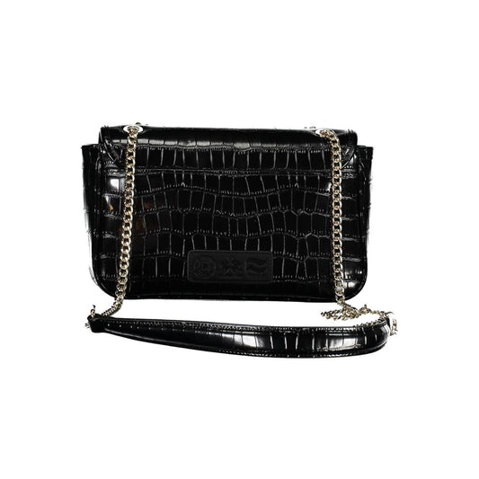 Black Polyethylene Handbag-La Martina-LabelTerrace.com
