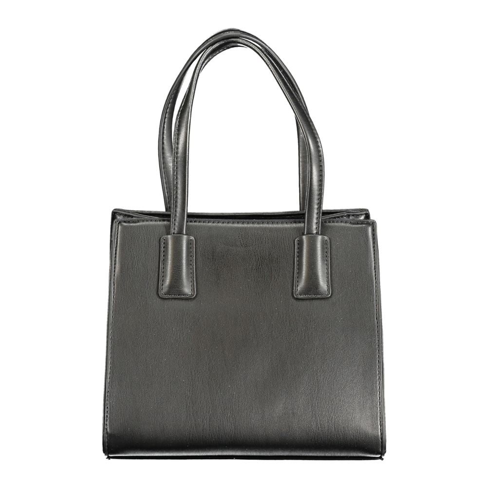 Black Polyethylene Handbag-Mario Valentino-LabelTerrace.com