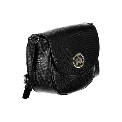 Black Polyethylene Handbag-La Martina-LabelTerrace.com