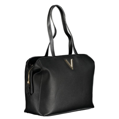 Black Polyethylene Handbag-Mario Valentino-LabelTerrace.com