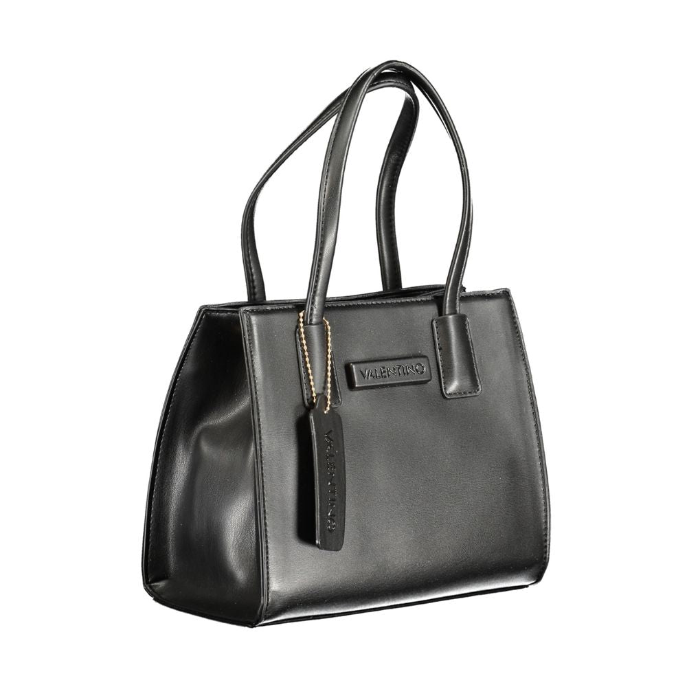 Black Polyethylene Handbag-Mario Valentino-LabelTerrace.com