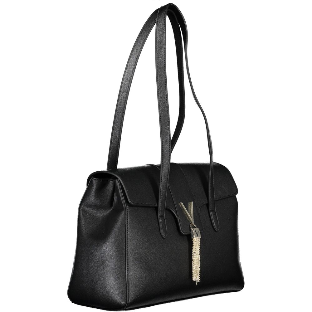 Black Polyethylene Handbag-Mario Valentino-LabelTerrace.com