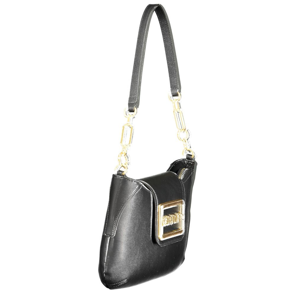 Black Polyethylene Handbag-Mario Valentino-LabelTerrace.com