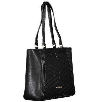 Black Polyethylene Handbag-Mario Valentino-LabelTerrace.com