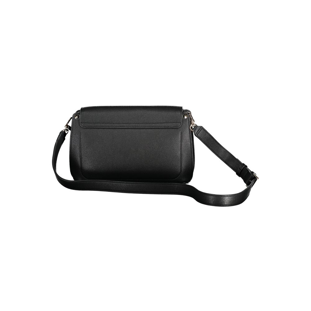 Black Polyethylene Handbag-Guess Jeans-LabelTerrace.com