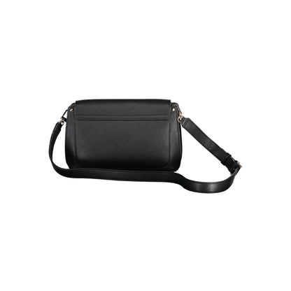Black Polyethylene Handbag-Guess Jeans-LabelTerrace.com