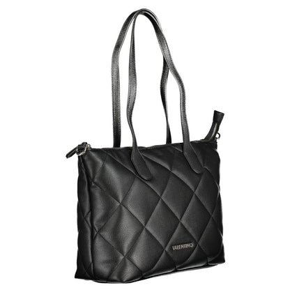 Black Polyethylene Handbag-Mario Valentino-LabelTerrace.com