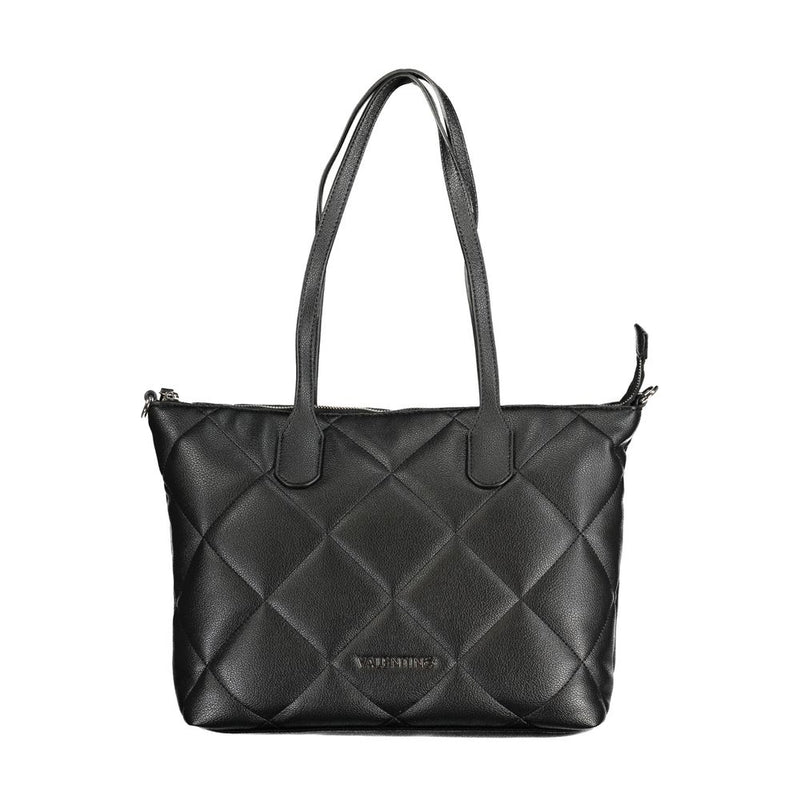 Black Polyethylene Handbag-Mario Valentino-LabelTerrace.com