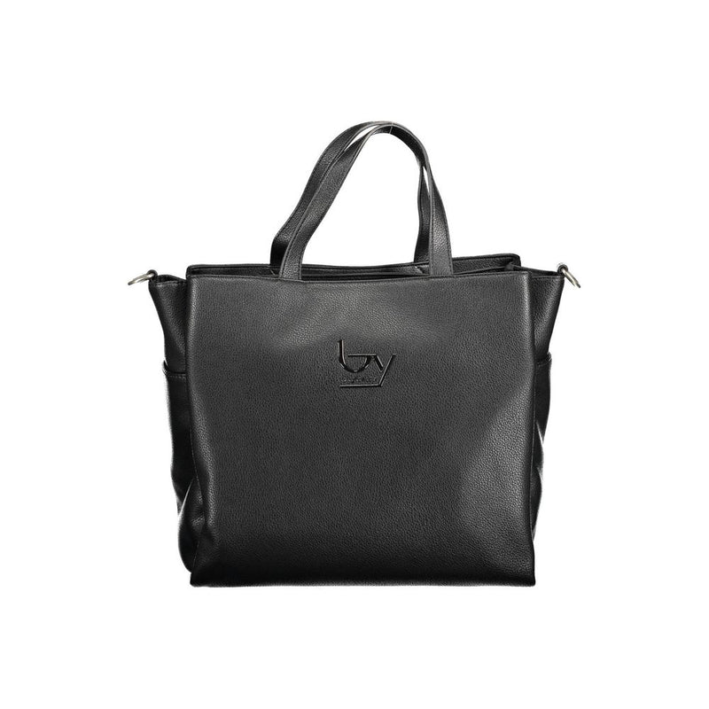Black Polyethylene Handbag-BYBLOS-LabelTerrace.com