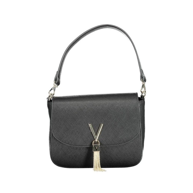 Black Polyethylene Handbag-Mario Valentino-LabelTerrace.com