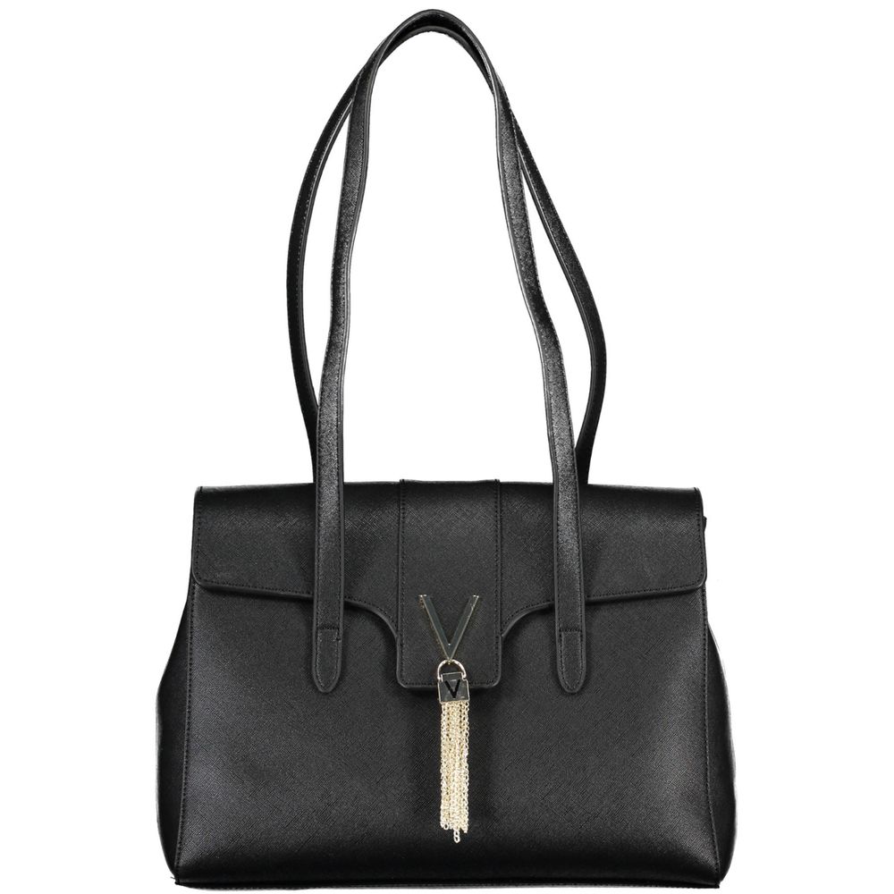 Black Polyethylene Handbag-Mario Valentino-LabelTerrace.com