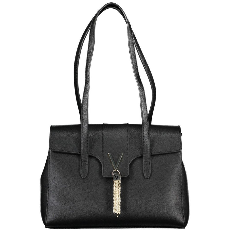 Black Polyethylene Handbag-Mario Valentino-LabelTerrace.com