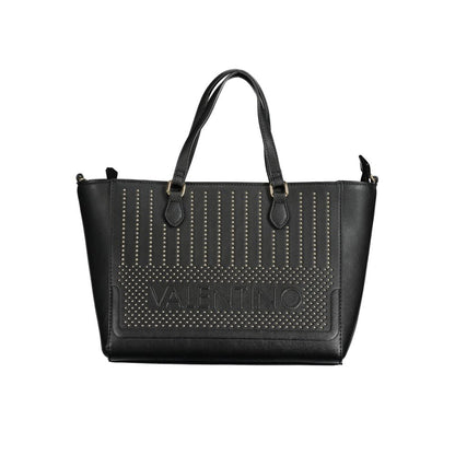 Black Polyethylene Handbag-Mario Valentino-LabelTerrace.com