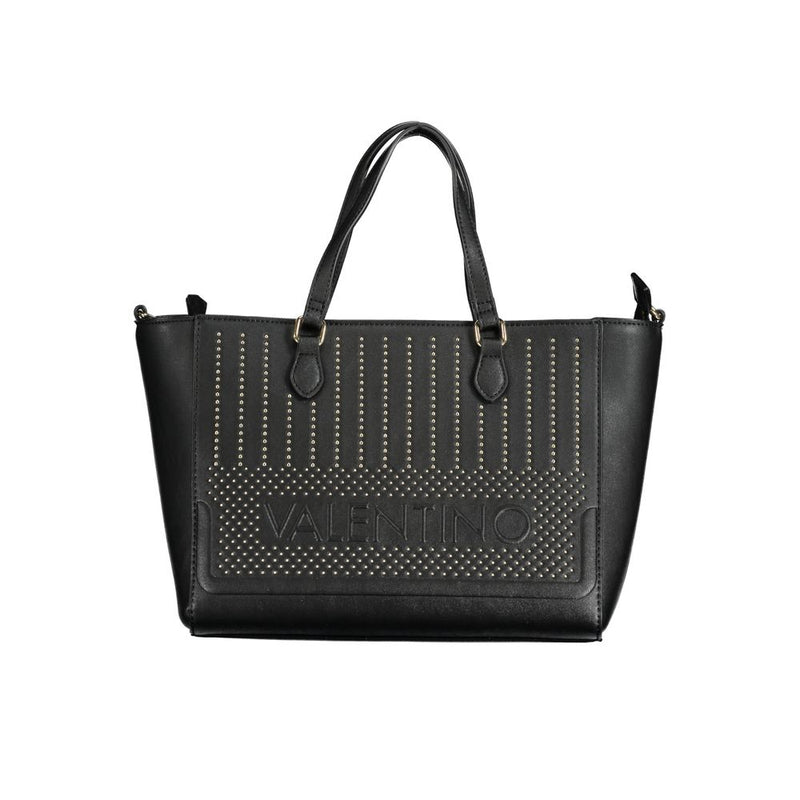 Black Polyethylene Handbag-Mario Valentino-LabelTerrace.com