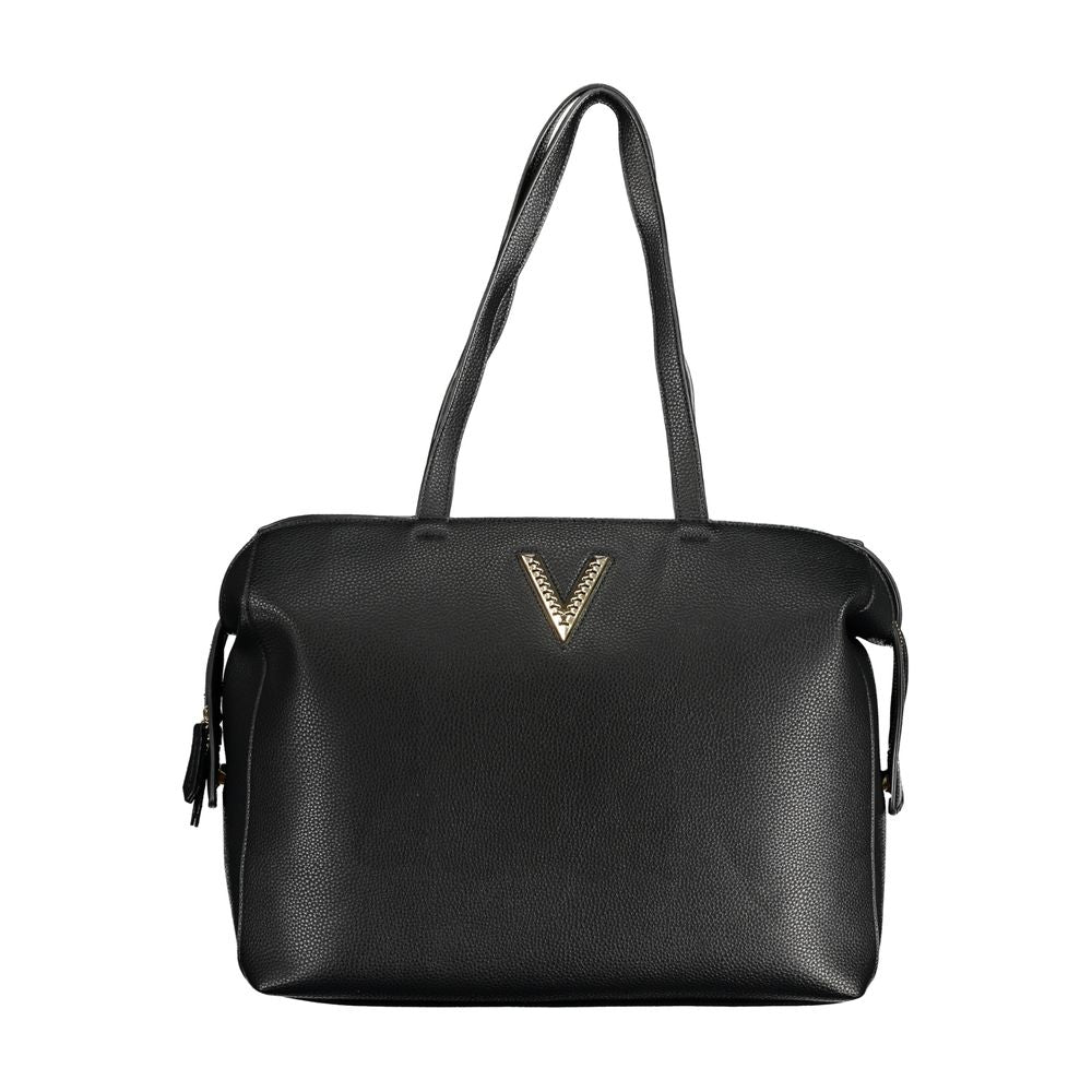 Black Polyethylene Handbag-Mario Valentino-LabelTerrace.com