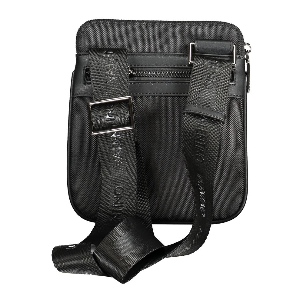 Black Polyethylene Shoulder Bag-Mario Valentino-LabelTerrace.com