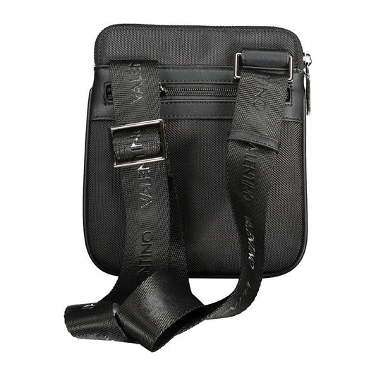 Black Polyethylene Shoulder Bag-Mario Valentino-LabelTerrace.com