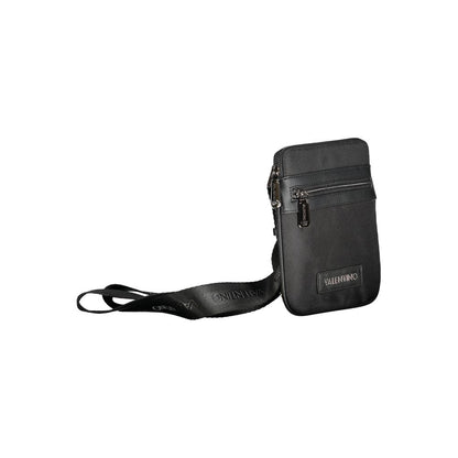 Black Polyethylene Shoulder Bag-Mario Valentino-LabelTerrace.com