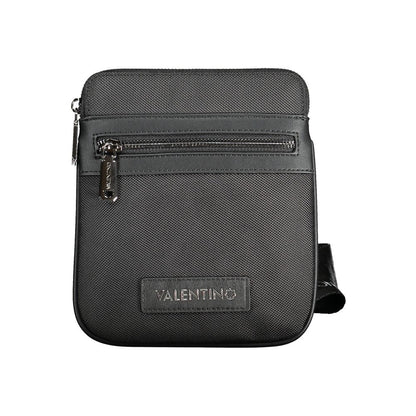 Black Polyethylene Shoulder Bag-Mario Valentino-LabelTerrace.com