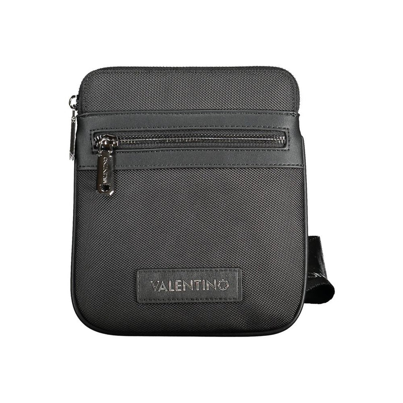 Black Polyethylene Shoulder Bag-Mario Valentino-LabelTerrace.com