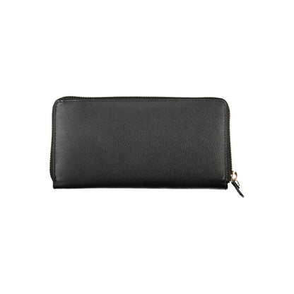 Black Polyethylene Wallet-Mario Valentino-LabelTerrace.com