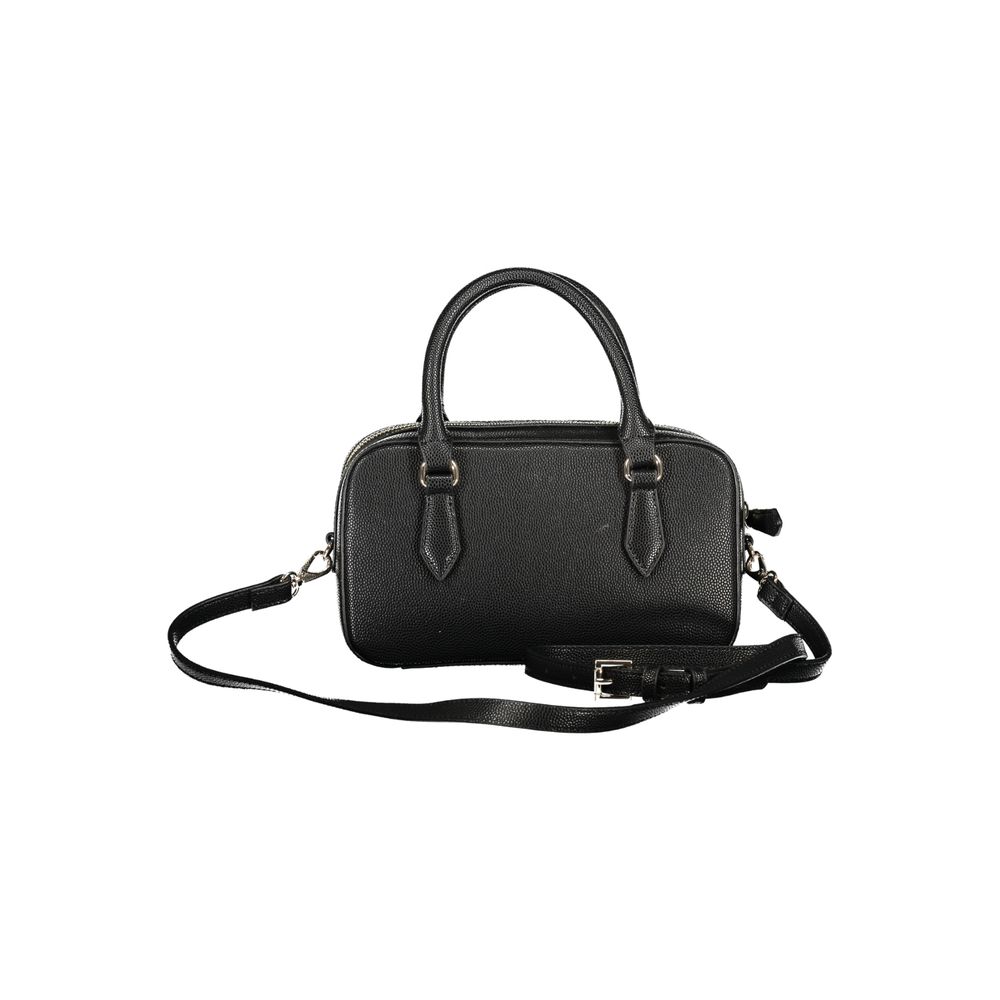 Black Polyethylene Women Handbag-Mario Valentino-LabelTerrace.com