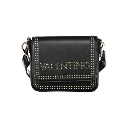Black Polyethylene Women Handbag-Mario Valentino-LabelTerrace.com