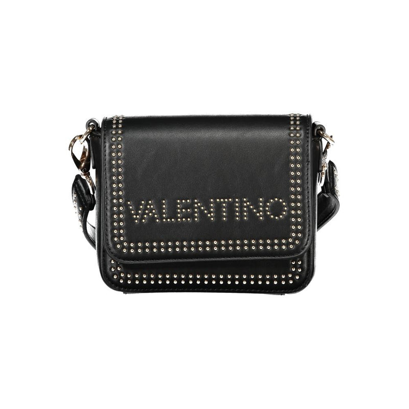 Black Polyethylene Women Handbag-Mario Valentino-LabelTerrace.com