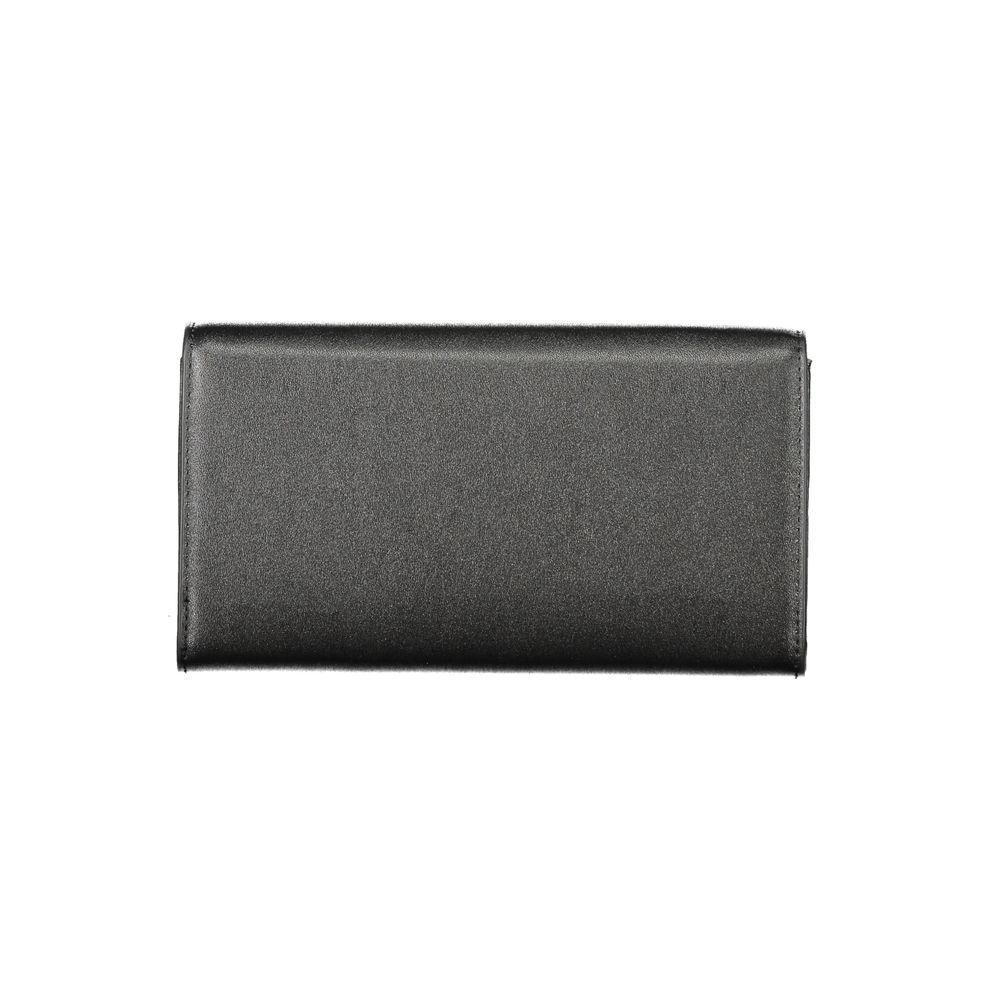 Black Polyethylene Women Wallet