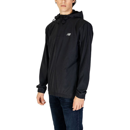 Black Recycled Polyester Jackets & Coat