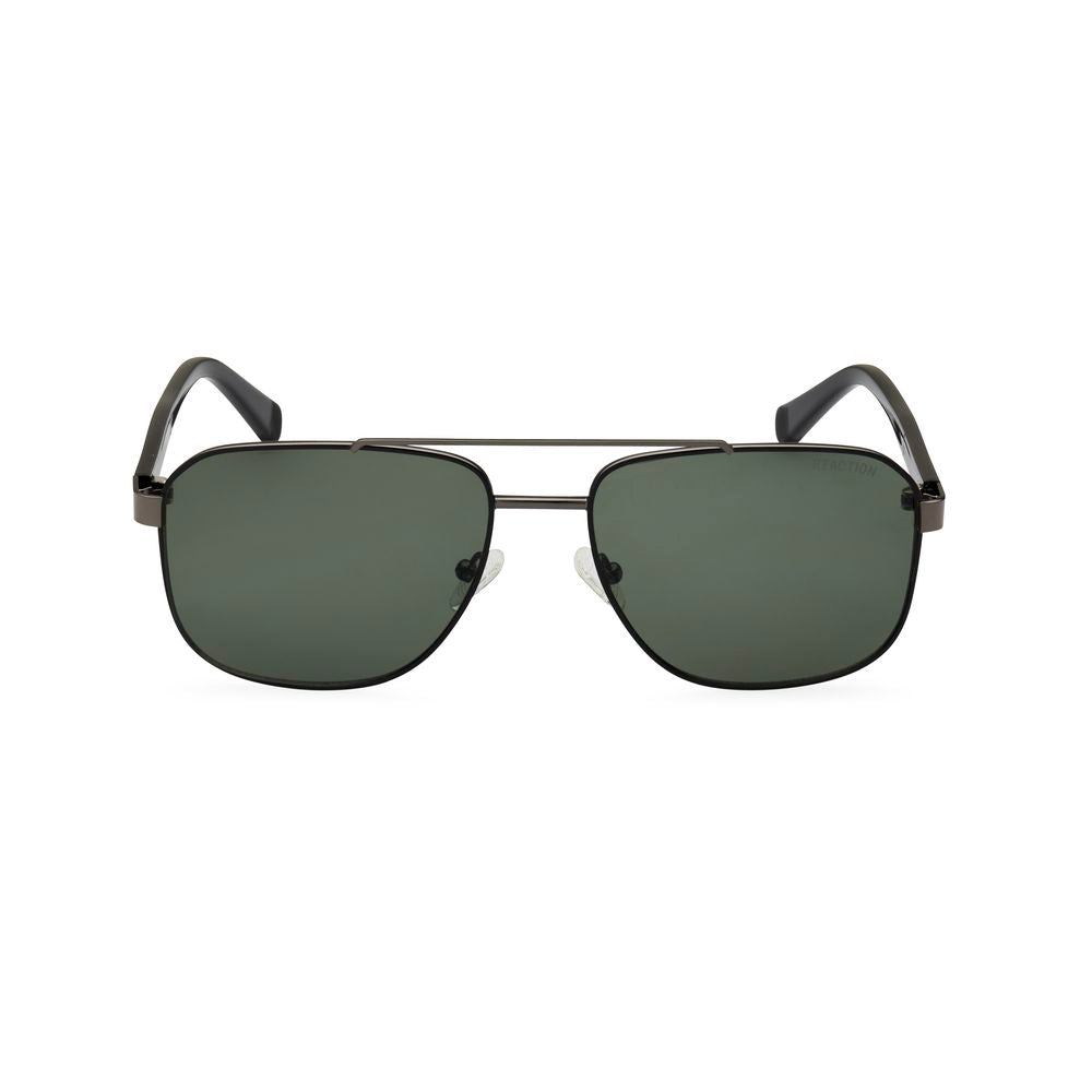 Black Resin Sunglasses-Kenneth Cole-LabelTerrace.com
