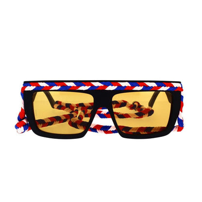 Black Resin Sunglasses-M Missoni-LabelTerrace.com