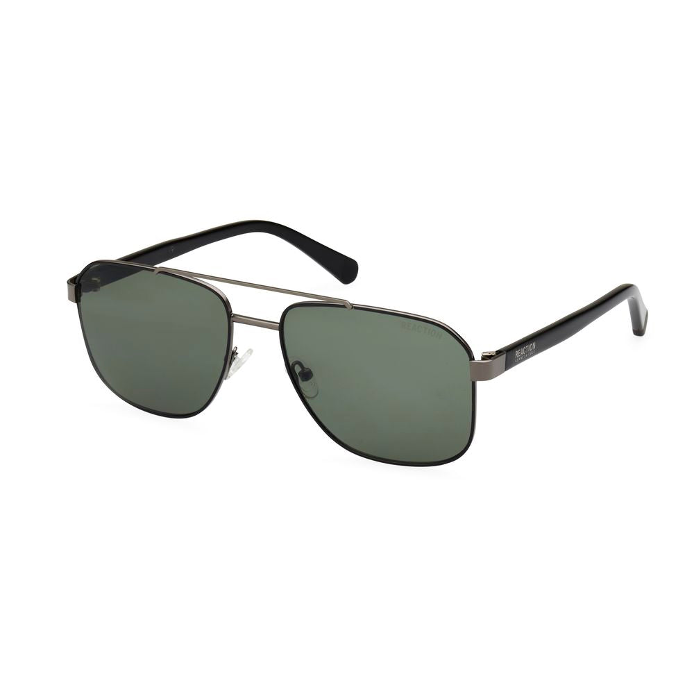 Black Resin Sunglasses-Kenneth Cole-LabelTerrace.com