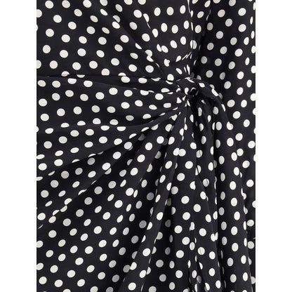 Black Silk Cocktail Dress