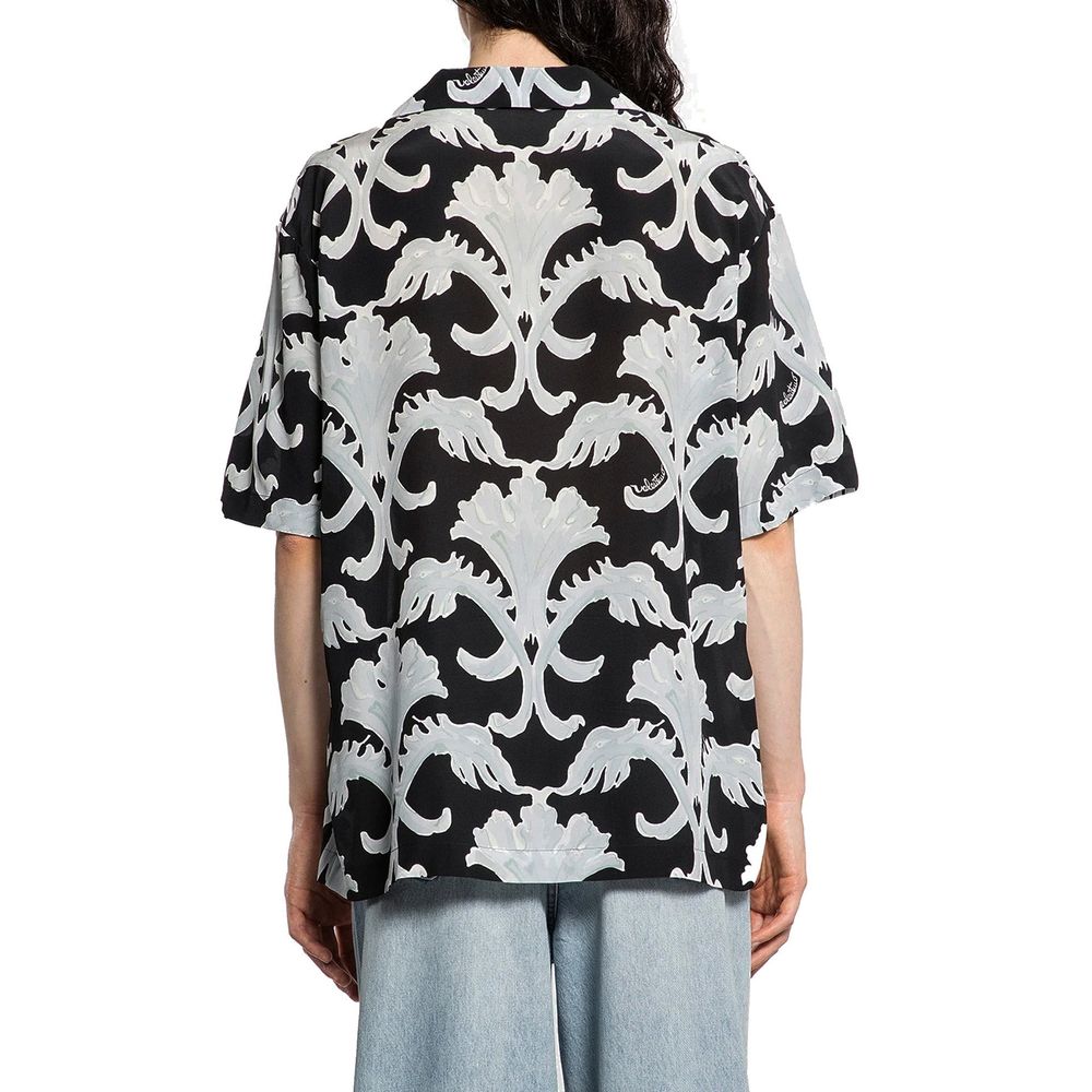 Garavani Metamorphos Wall Print Bowling Shirt-Valentino-LabelTerrace.com