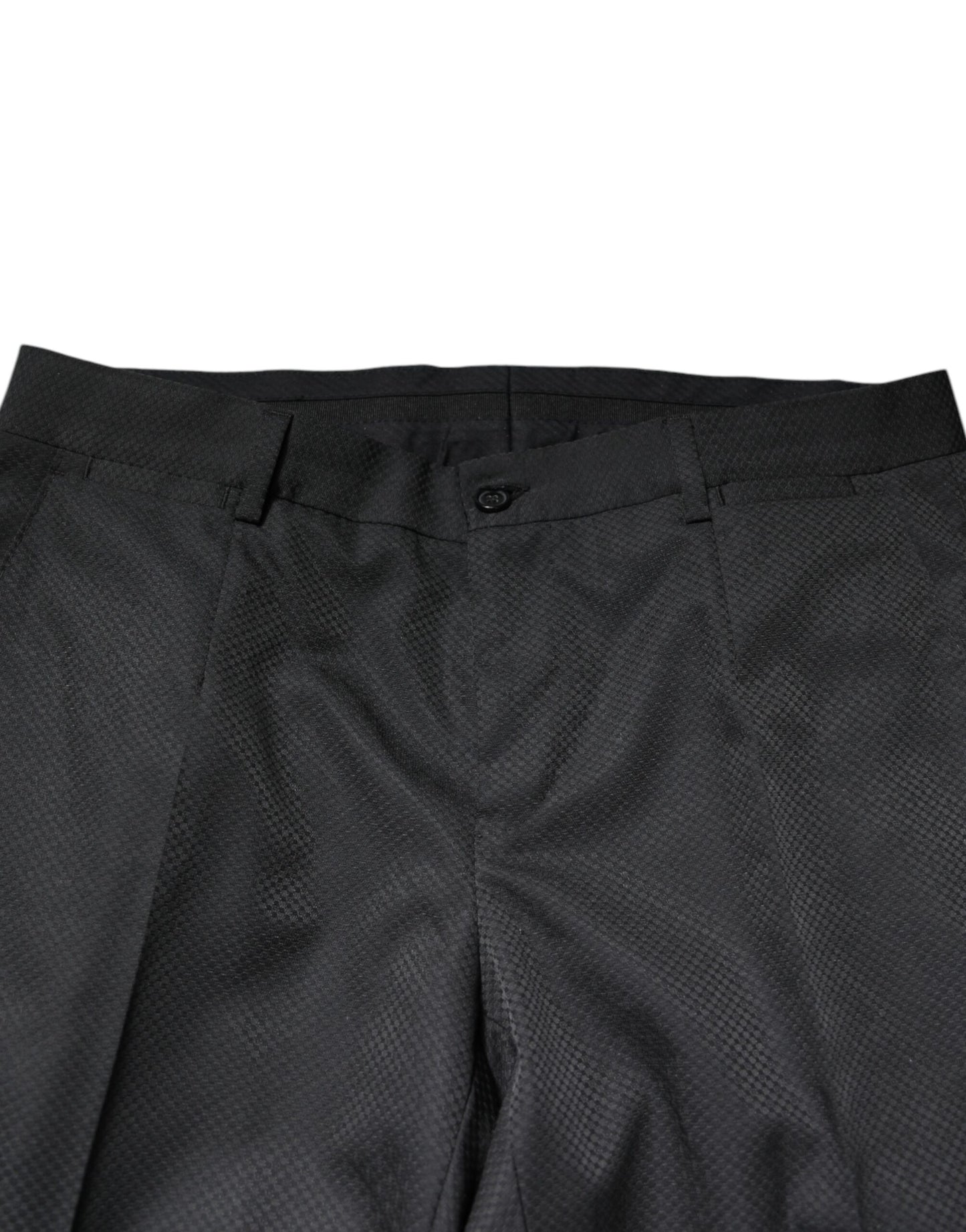 Black Single Breasted Formal 2 Piece Suit-Dolce & Gabbana-LabelTerrace.com