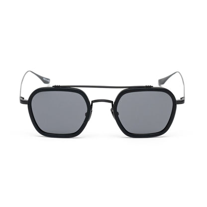 Black Stainless Steel Sunglasses-Belstaff-LabelTerrace.com